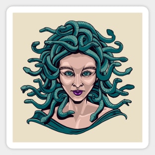 lady medusa Magnet